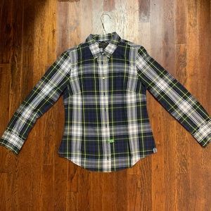 J. Crew Tartan Perfect Shirt 4p